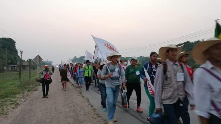 Tras 27 días de indiferencia del Gobierno la marcha indígena envía