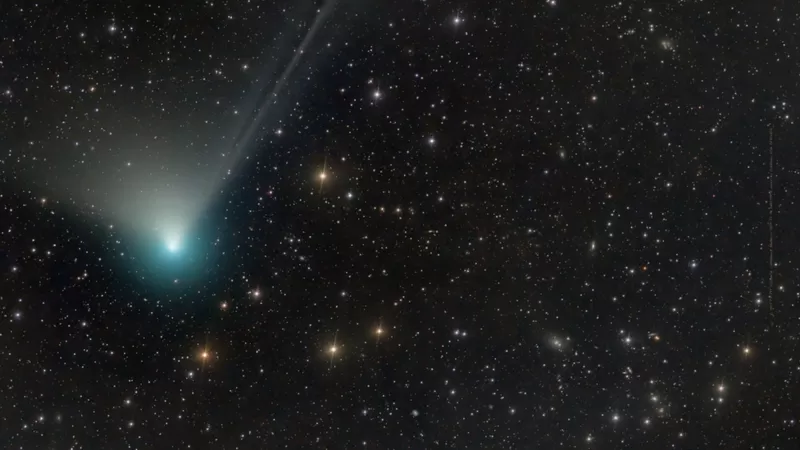 El Cometa Verde Que Se Acerca A La Tierra Despu S De A Os Y