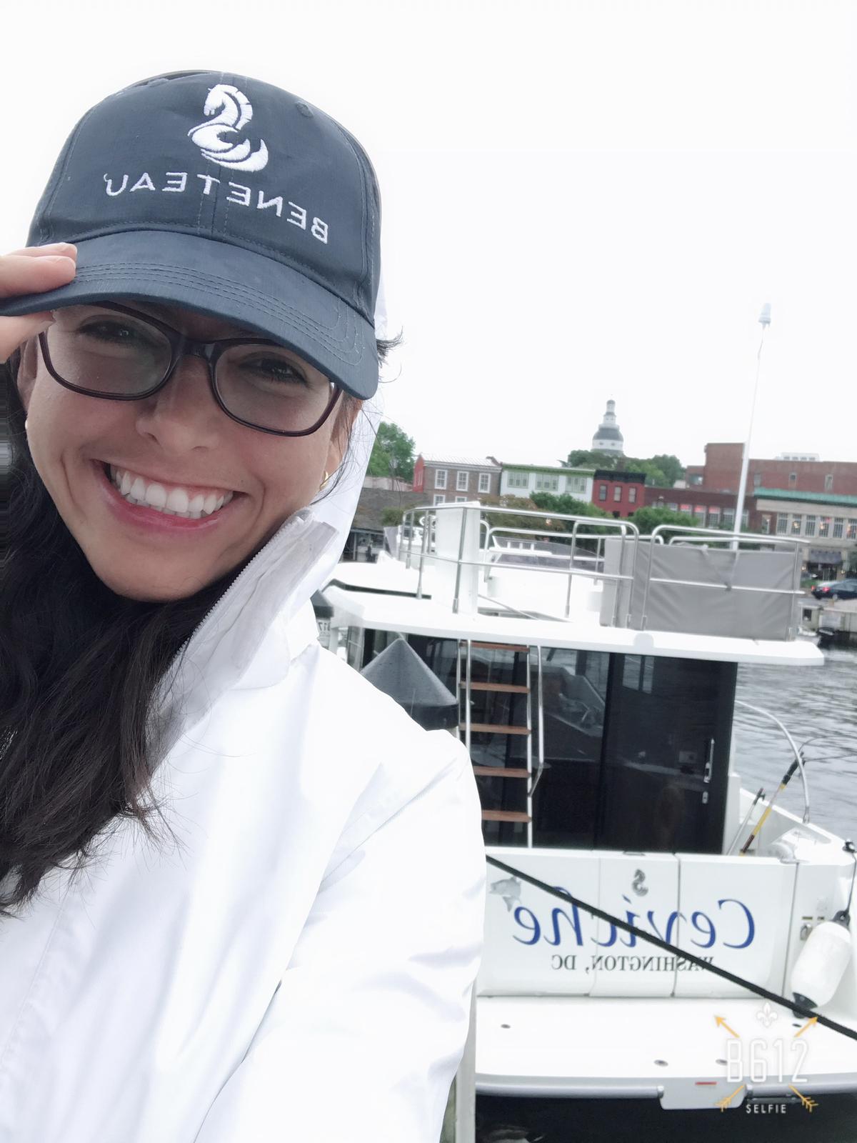 Ana Paola Hurtado, la boliviana que surca los mares mientras trabaja