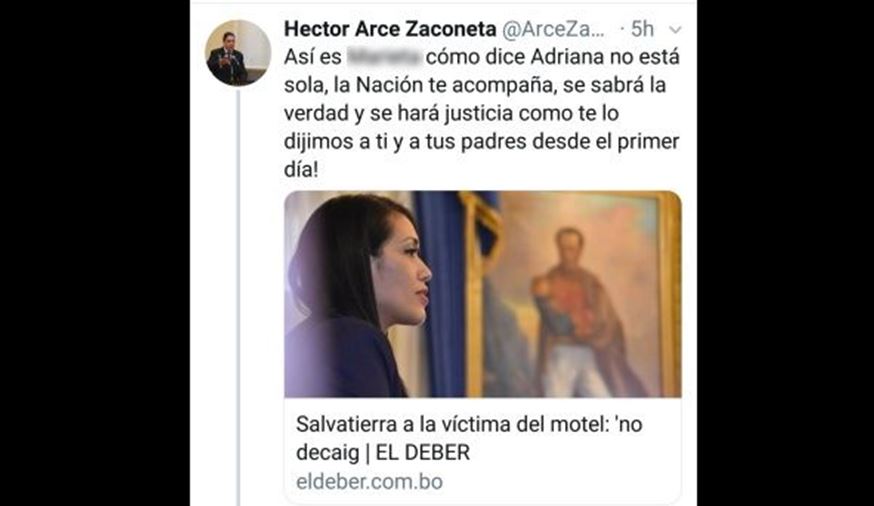 Ministro de Justicia revela nombre de víctima de violación grupal y dice que no vulneró norma