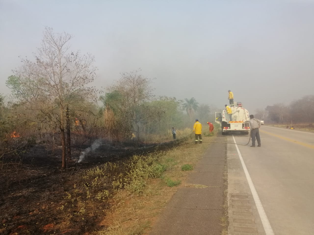 GALERIA: Los incendios forestales en la Chiquitanía en fotos