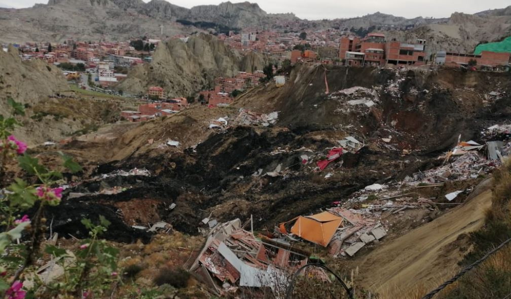 Deslizamiento en San Jorge afectó a 380 personas y destruyó 64 viviendas en un área de 8 hectáreas