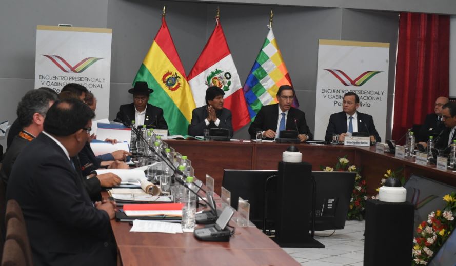 En Ilo, Bolivia y Perú suscribieron 12 acuerdos y 92 compromisos bilaterales