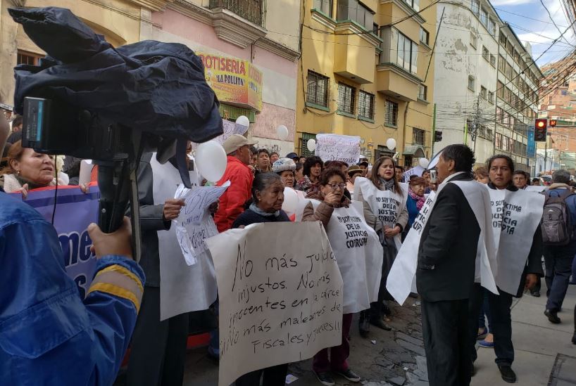En reserva se realiza audiencia de cesación a la detención de Jhiery Fernández