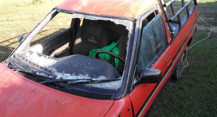 Granizo del tamaño de un huevo perforó techos, mató gallinas y dañó cultivos en Atén, Apolo