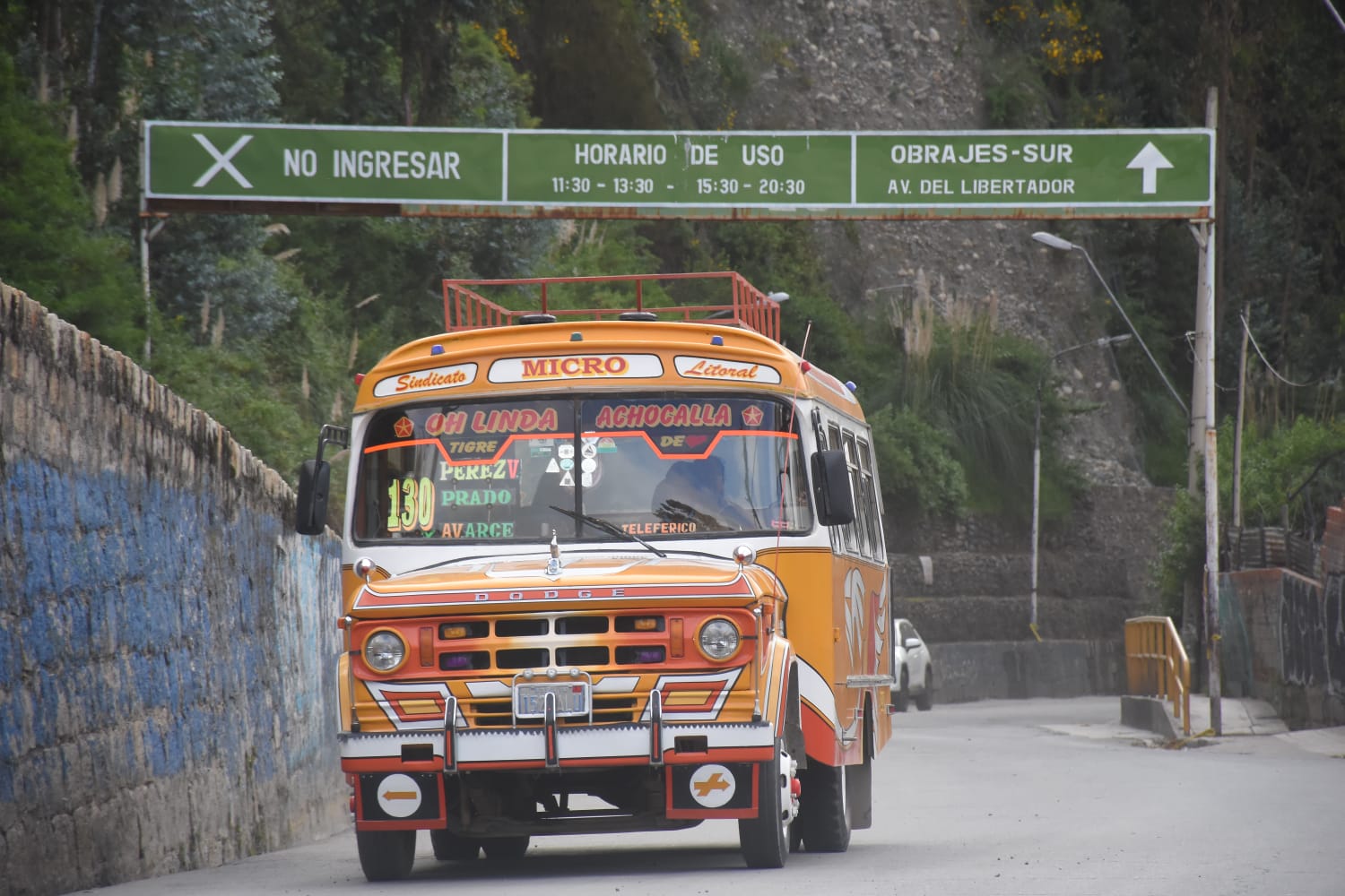 Habilitan las avenidas Kantutani y Del Libertador para el tráfico vehicular