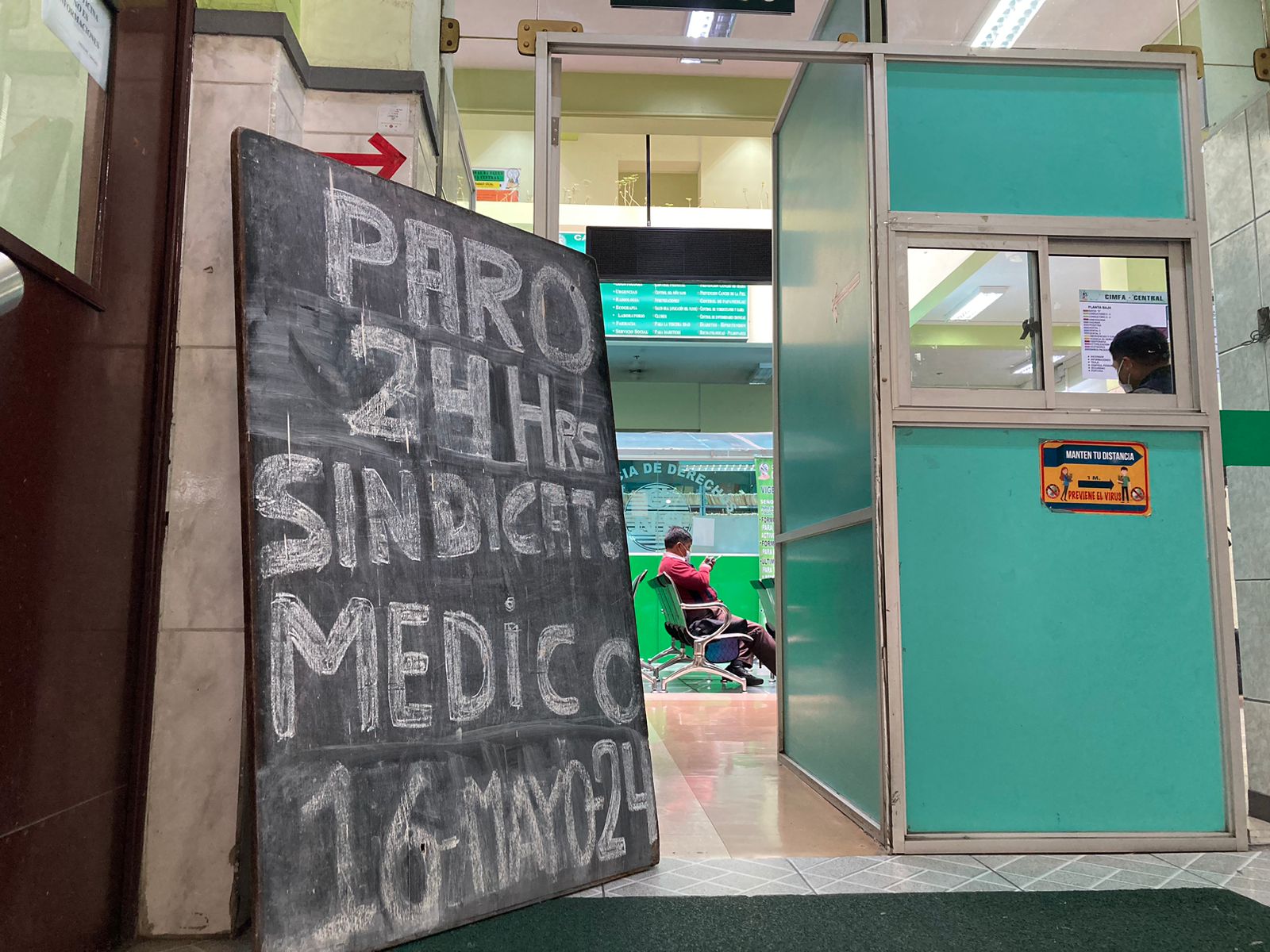Paro de 24 hrs. en CNS: la atención a pacientes en hospitales y policlínicos fue a criterio de los médicos