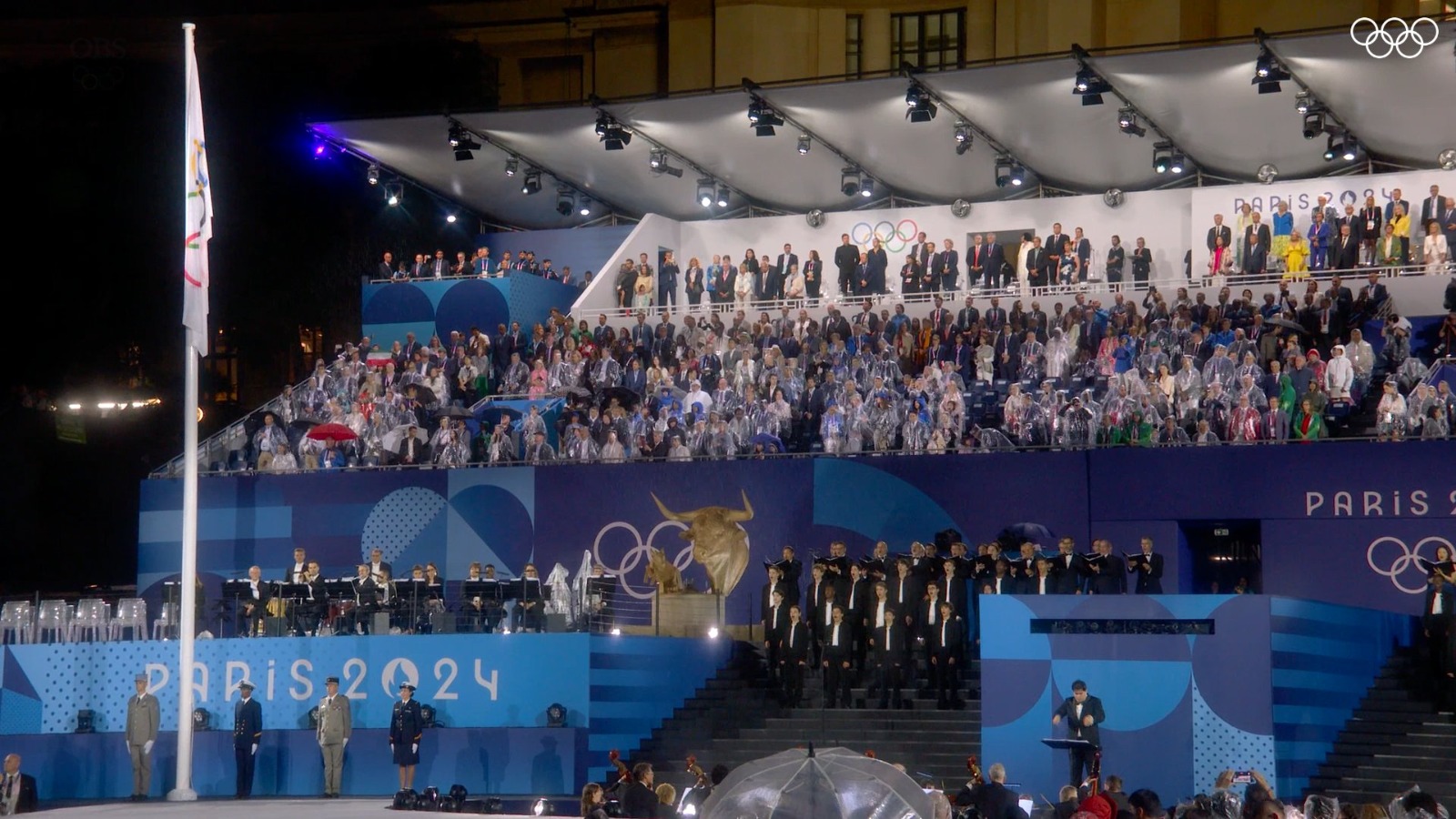 Comienzan los Juegos Olímpicos París 2024, la lluvia afecta a la inauguración
