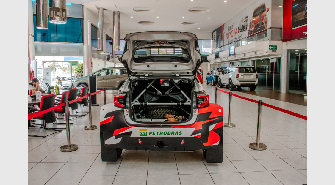 El Toyota Gazoo Racing Yaris Rally 2 se encuentra en Bolivia