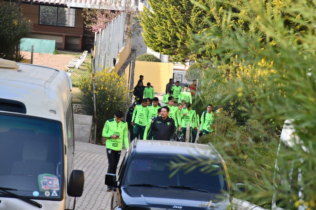 La selección se despide de La Paz con los nuevos Cuéllar y Vaca ya incorporados