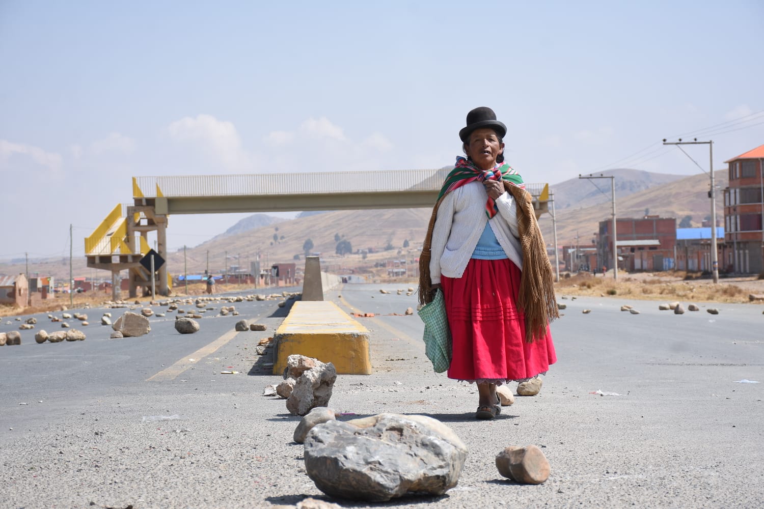 ABC reporta cinco puntos de bloqueo en rutas del altiplano paceño