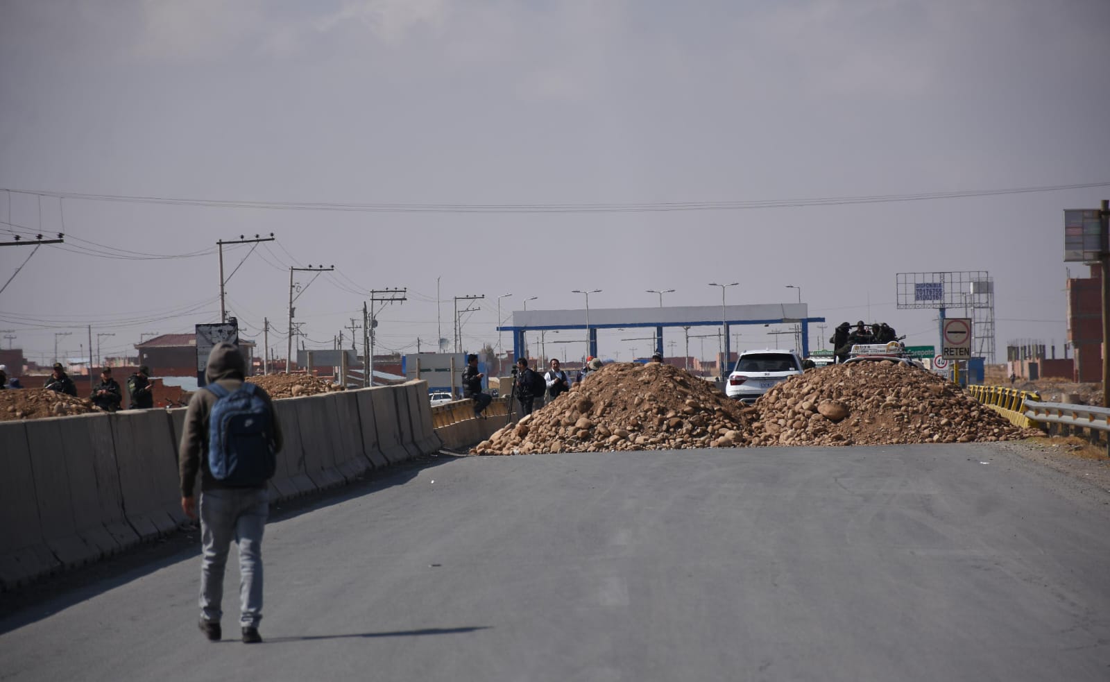 ABC reporta cinco puntos de bloqueo en rutas del altiplano paceño