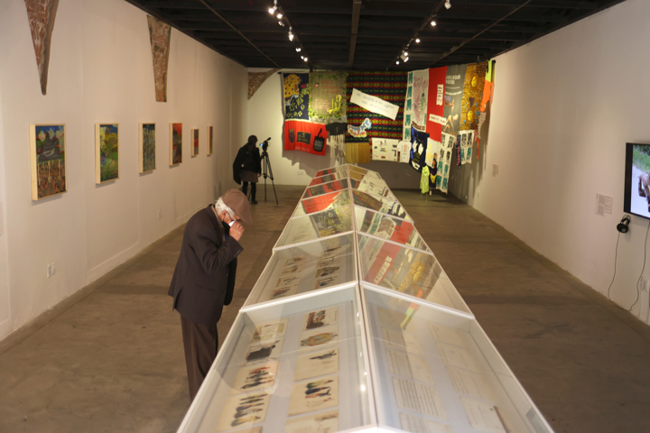 Con un toque boliviano, la Bienal de Sao Paulo se muestra por primera vez en La Paz