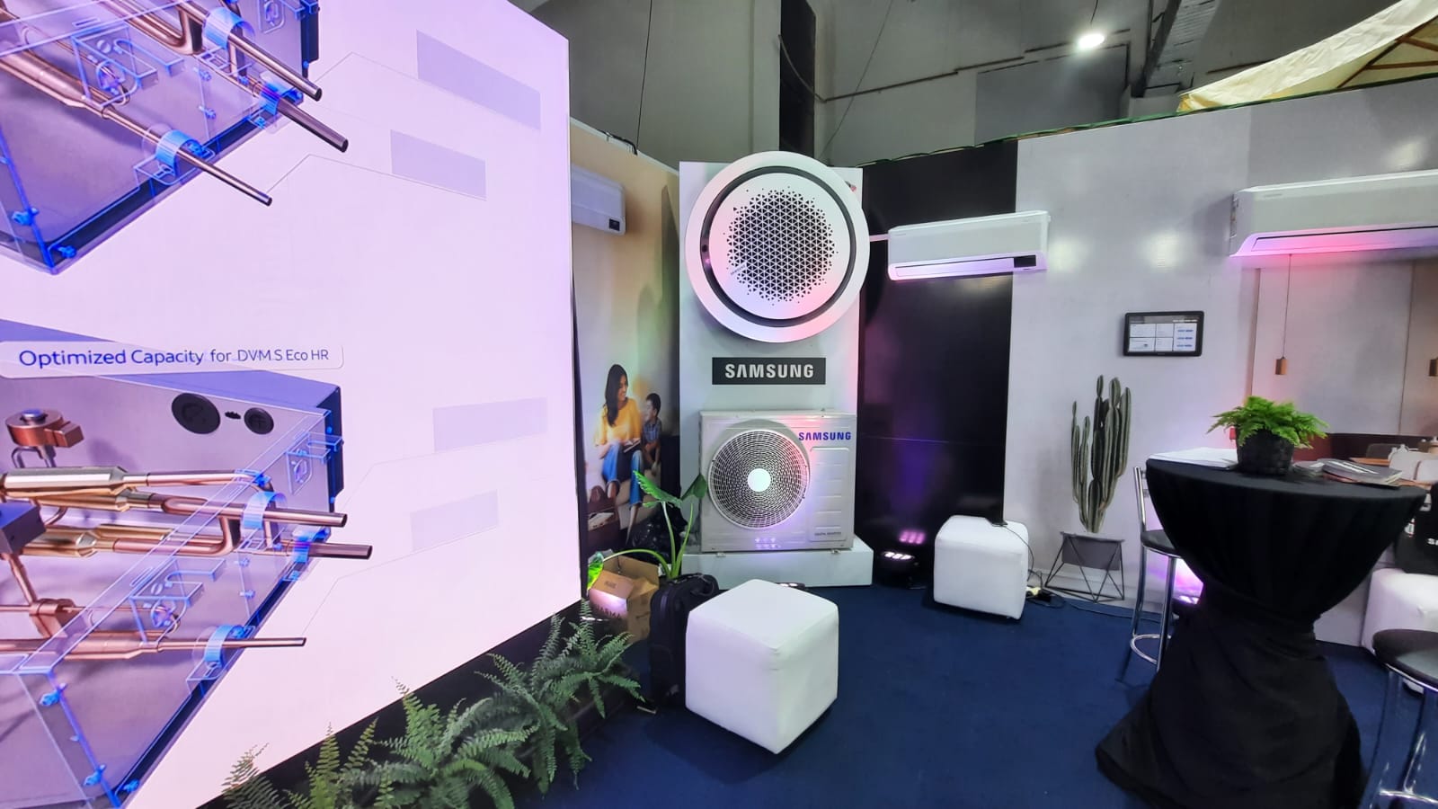 Samsung y SEGITEK presentan innovadores aires acondicionados en Expocruz 2024