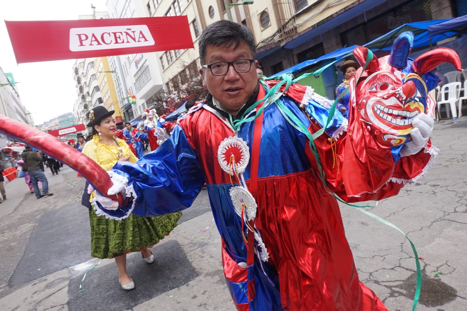El Jisk'a Anata del Bicentenario llenó de color y tradición el centro paceño 