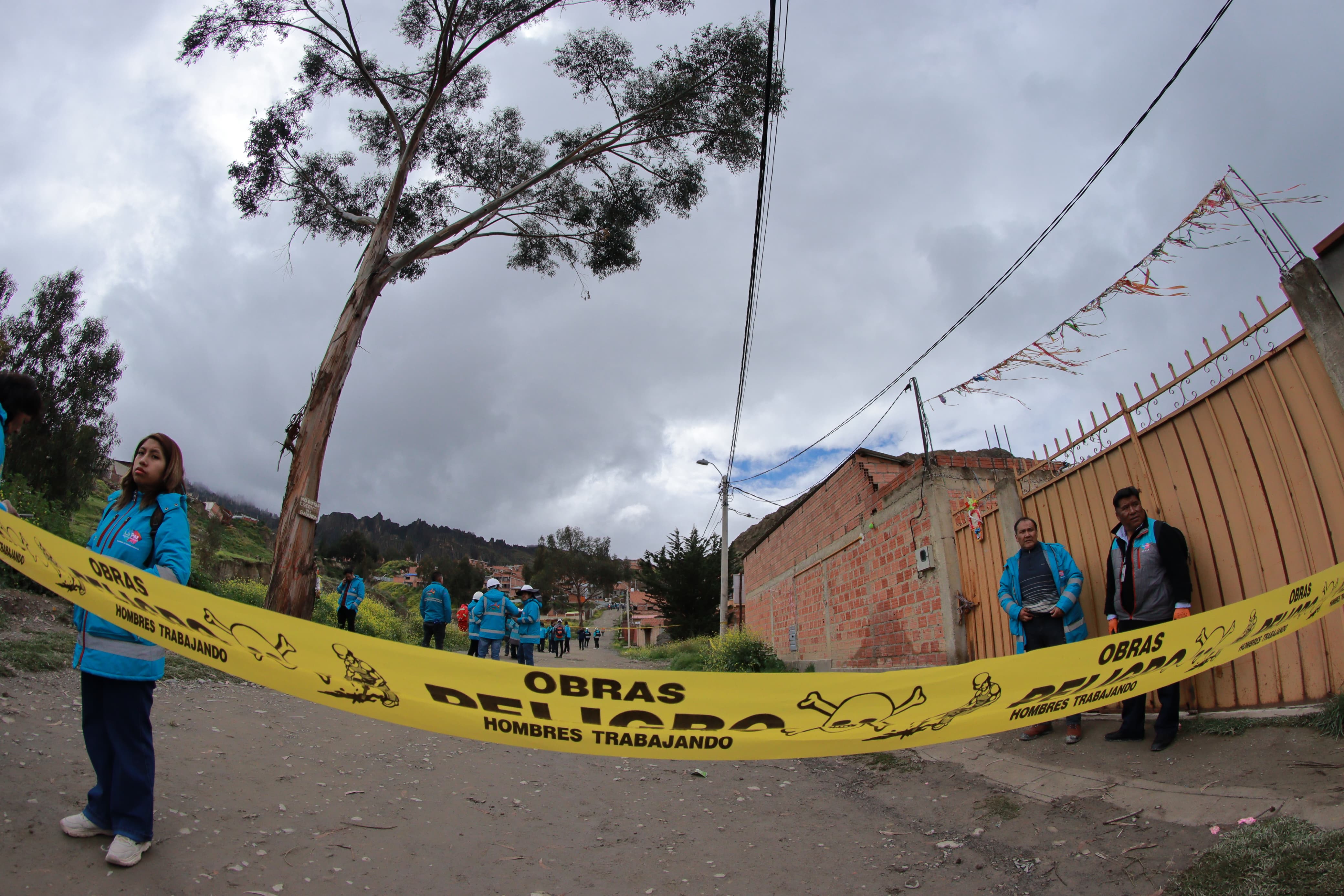 Al menos 40 viviendas están afectadas por movimiento activo de tierra en Codavisa, informa Calvimontes