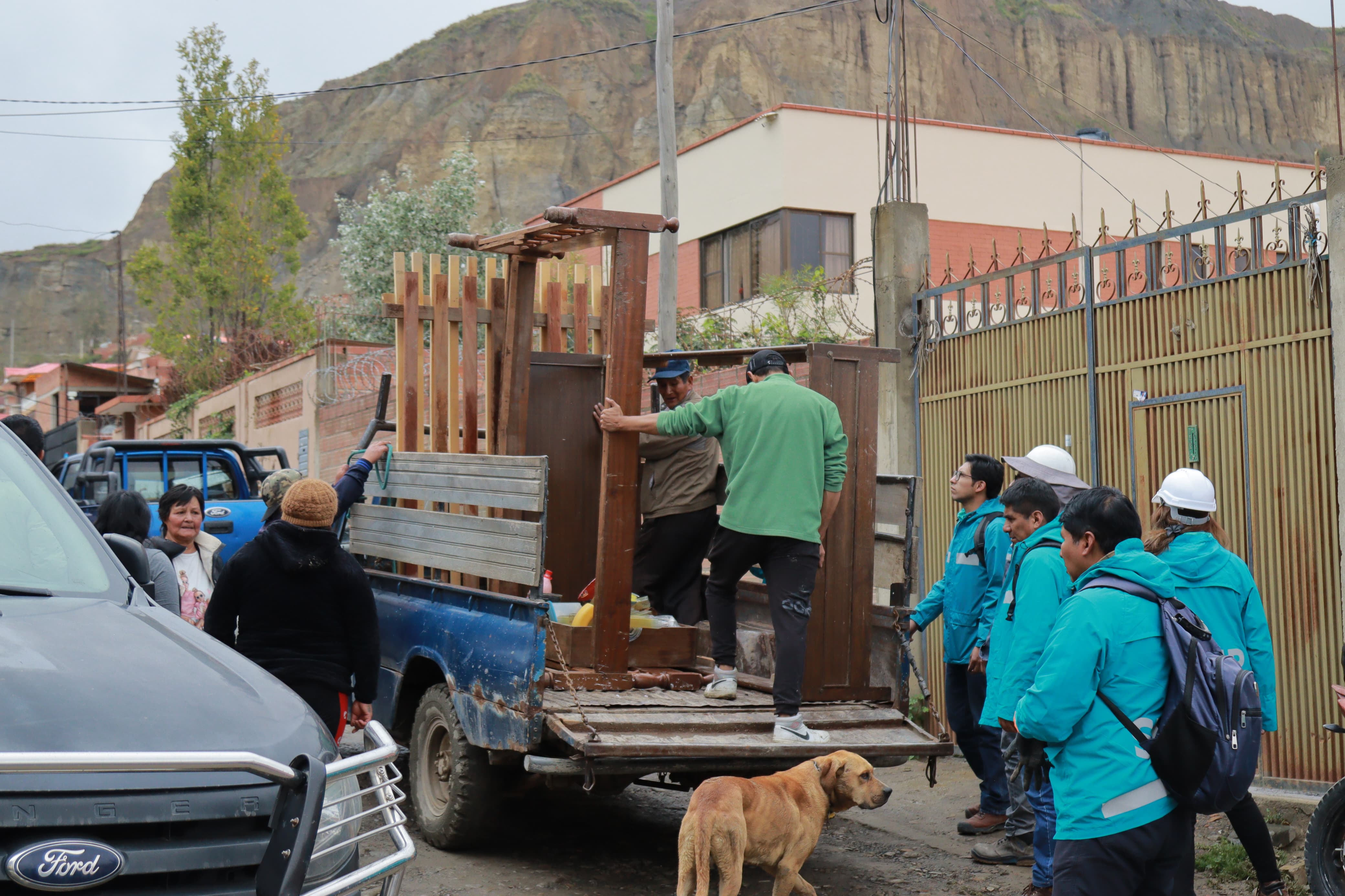 Al menos 40 viviendas están afectadas por movimiento activo de tierra en Codavisa, informa Calvimontes