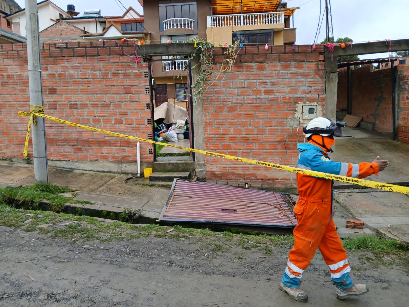 Al menos 40 viviendas están afectadas por movimiento activo de tierra en Codavisa, informa Calvimontes