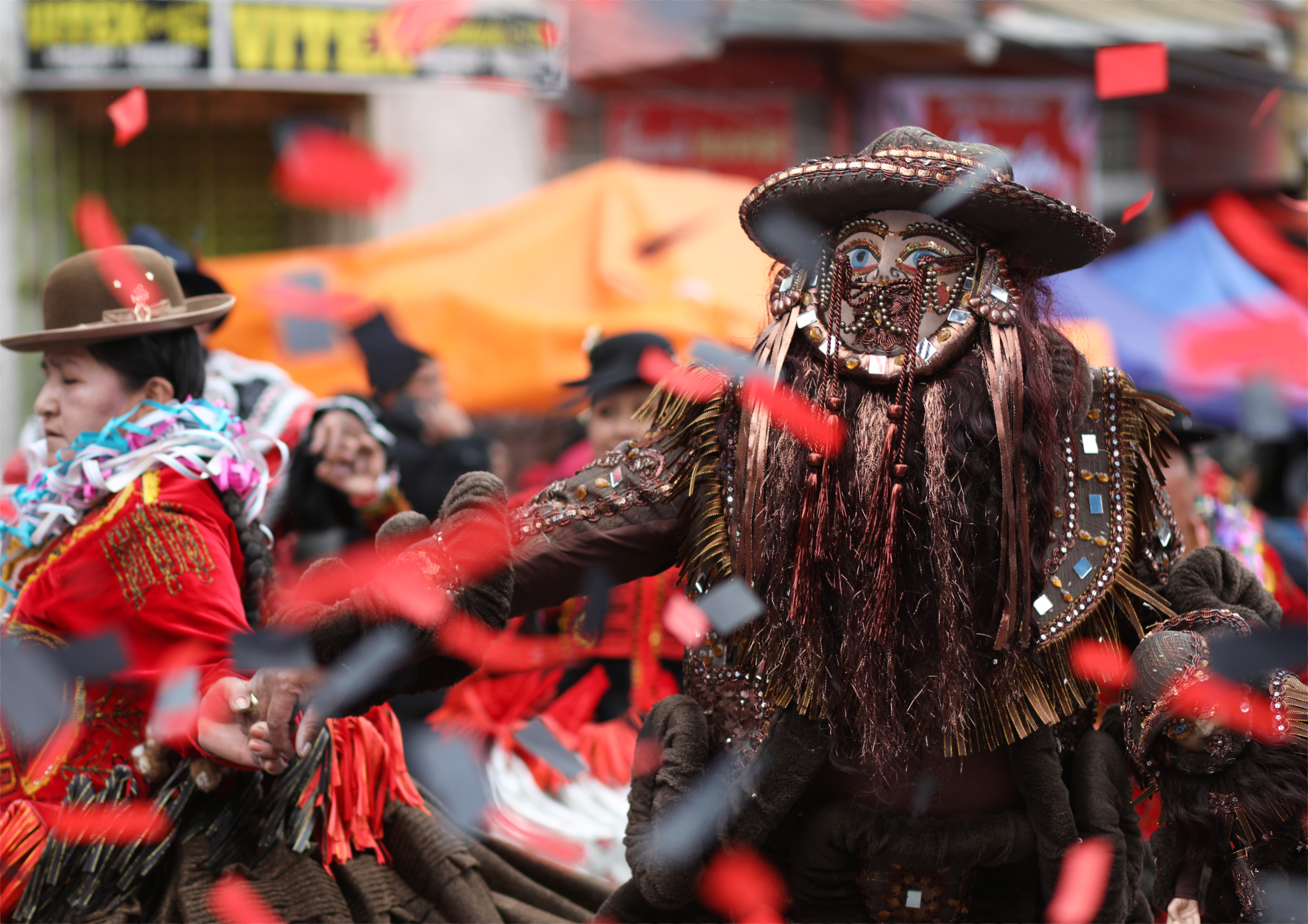 Los Chutas orgullo del Carnaval Paceño