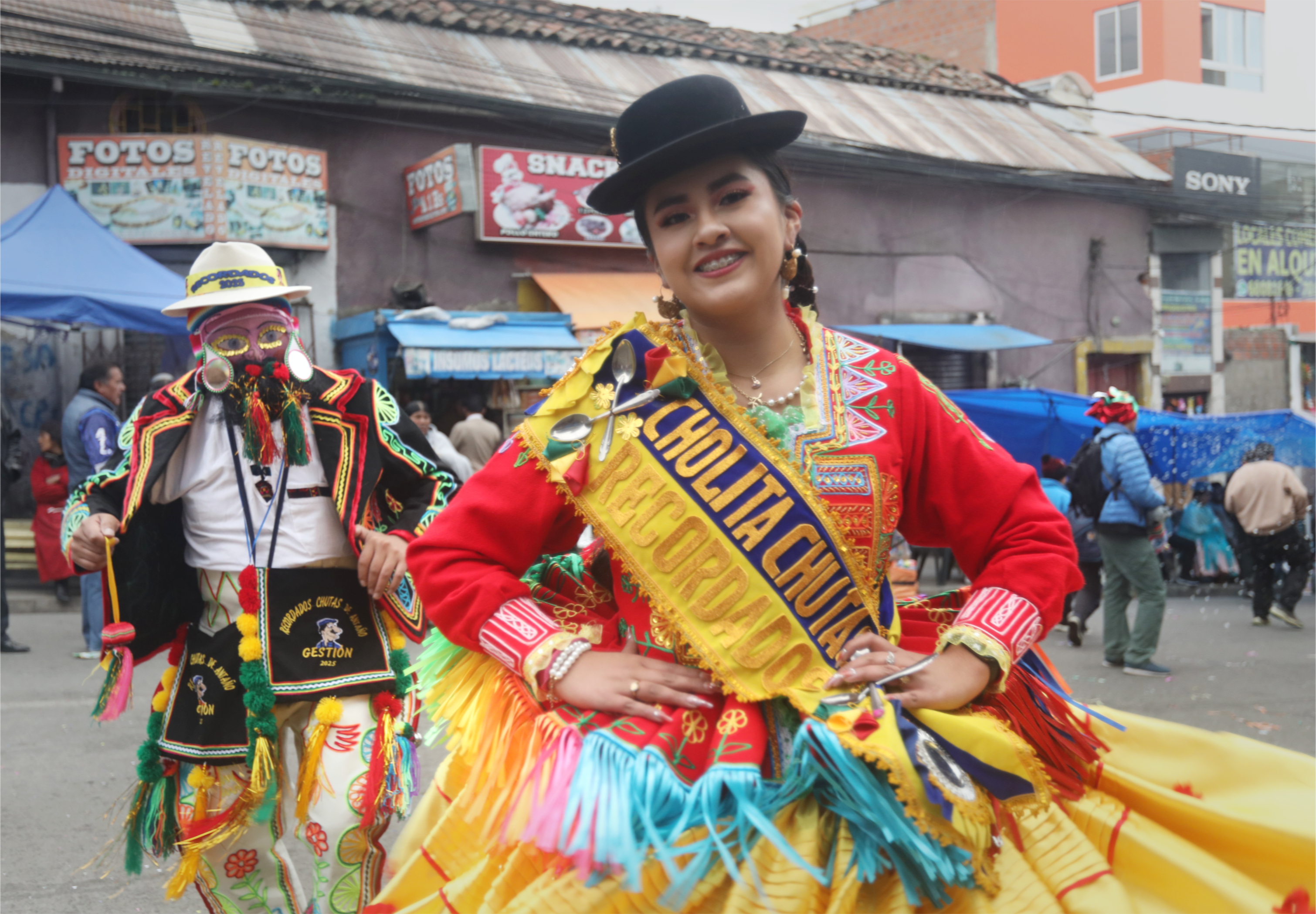 Los Chutas orgullo del Carnaval Paceño