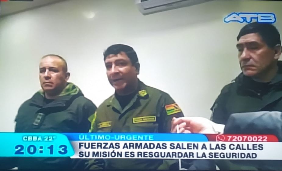 Militares y policías iniciaron acciones conjuntas para frenar el vandalismo
