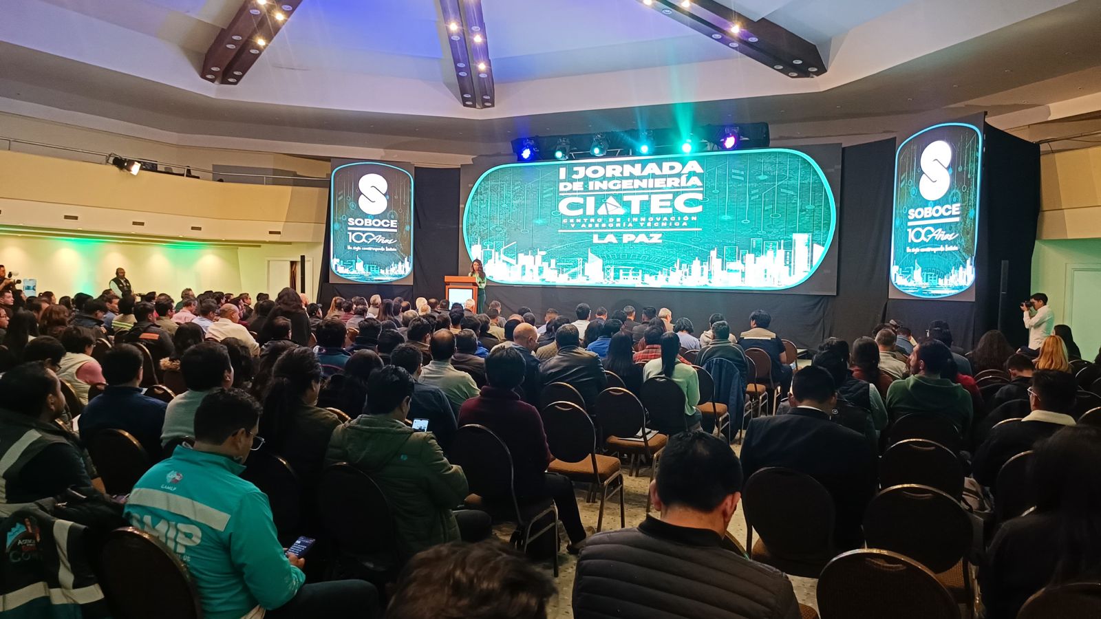  SOBOCE impulsa la construcción sostenible en Bolivia con la Primera Jornada de Ingeniería del CIATEC