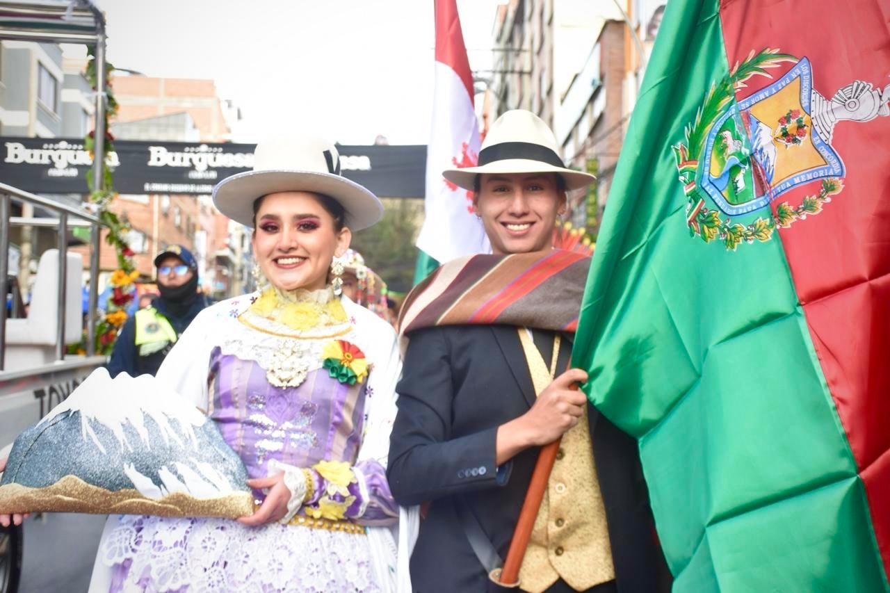 El Gran Poder comienza con un pedido de paz y unidad para Bolivia 