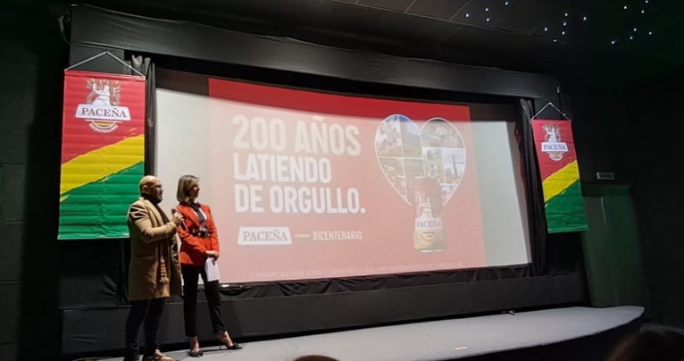 En el bicentenario de Bolivia, Paceña presenta “200 años latiendo de orgullo”