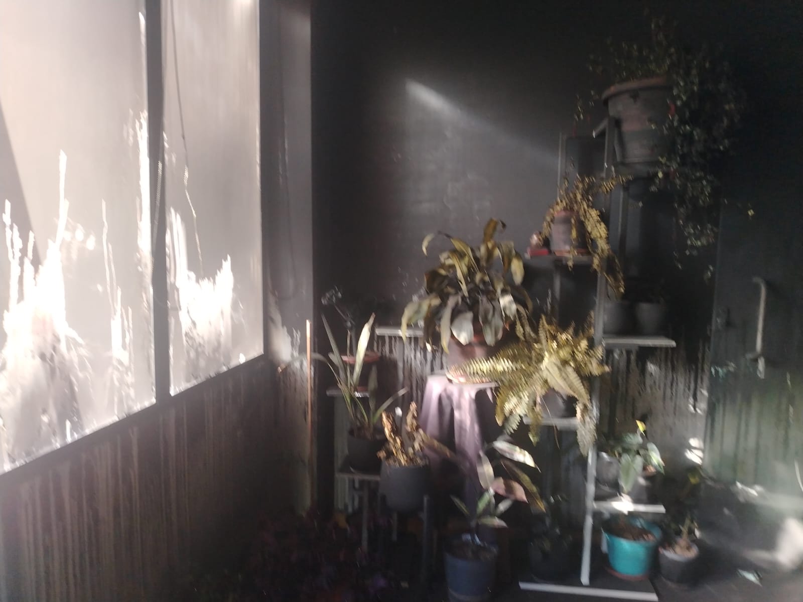 La Policía considera que el incendio en Sopocachi se produjo por un cortocircuito