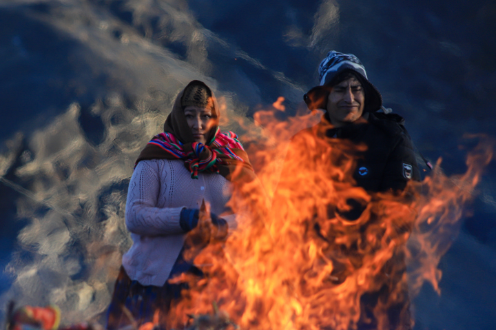 Honran a la Pachamama, entre pedidos de prosperidad y un buen gobierno