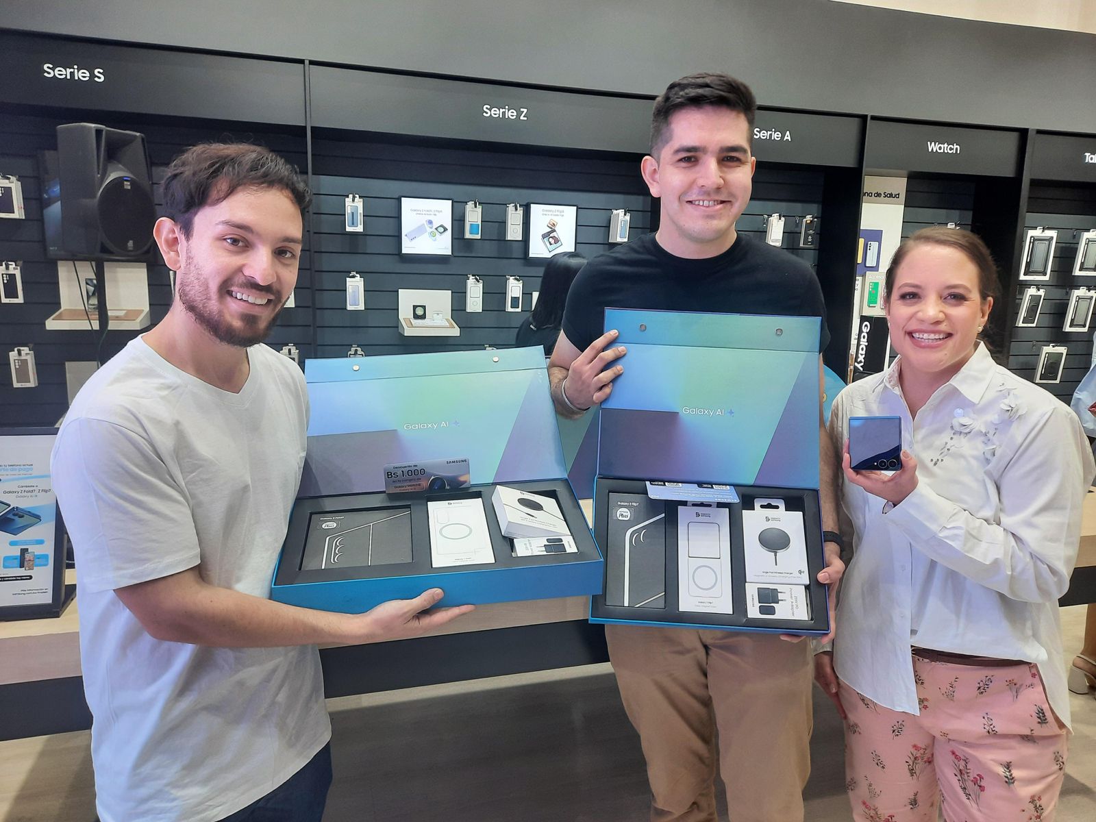 Samsung lanza el Galaxy Z Flip7 y Fold7 con Trade In, fundas premium y Galaxy AI para los bolivianos