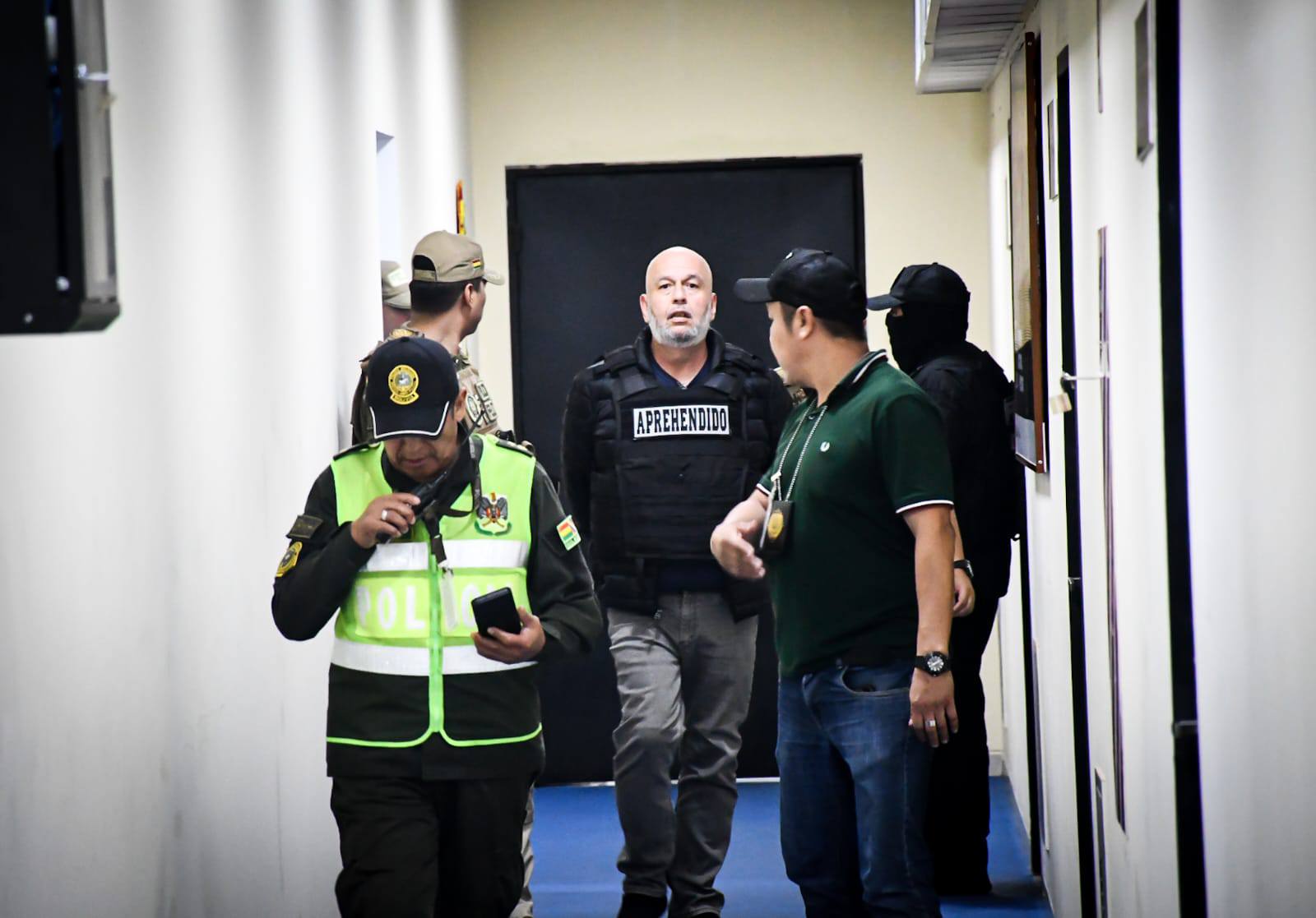 Arturo Murillo será trasladado a La Paz al mediodía