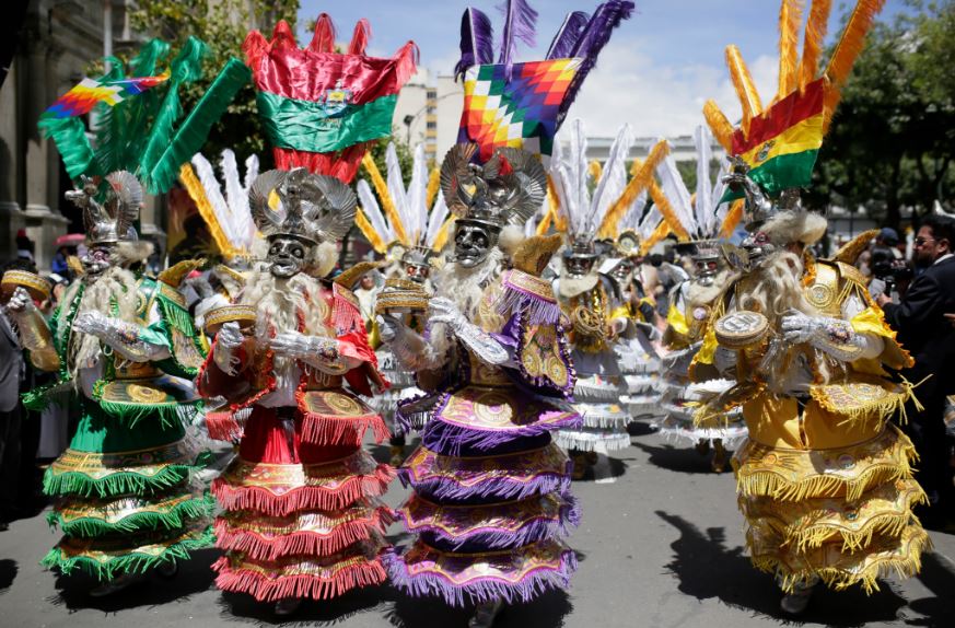 Folkloristas celebran declaratoria del Gran Poder como Patrimonio Cultural Inmaterial de la Humanidad