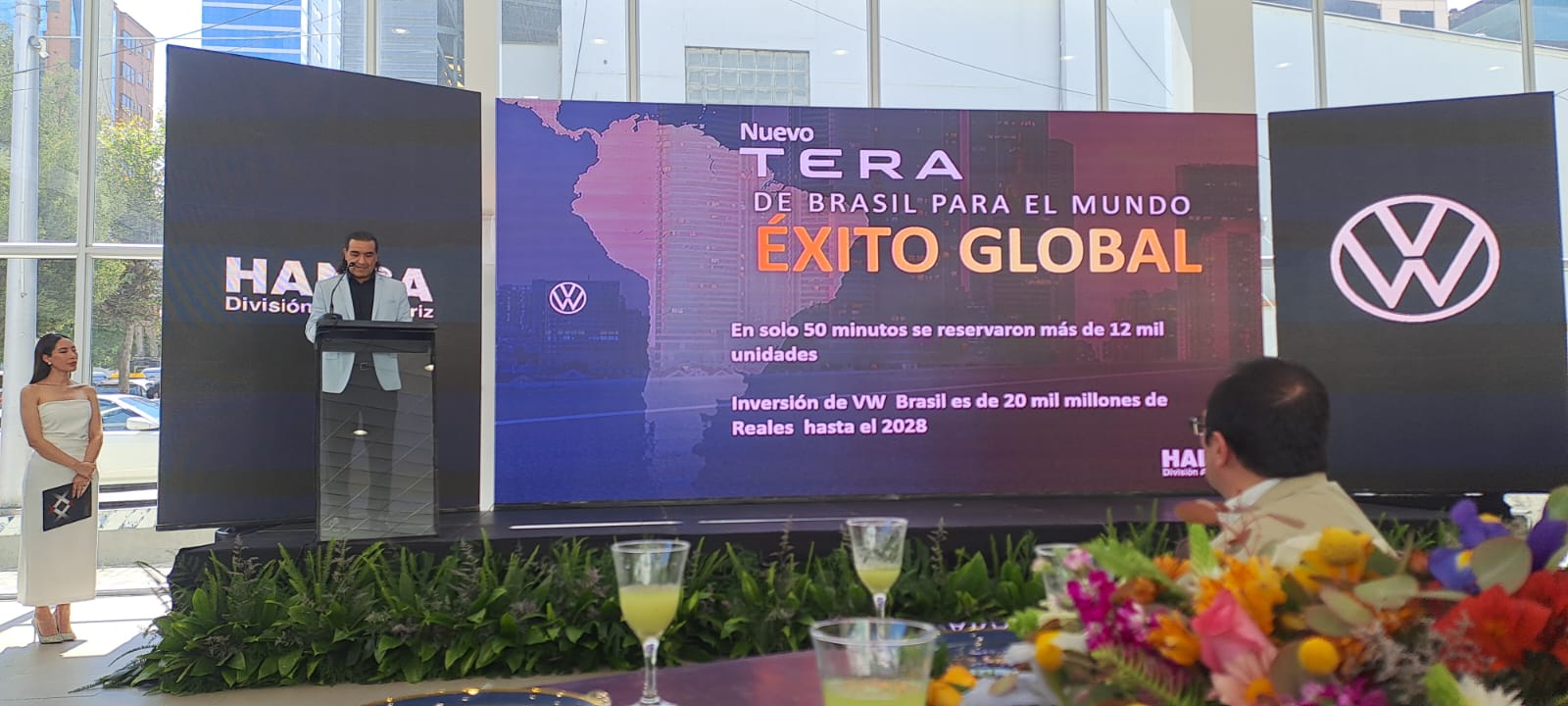 El Volkswagen Tera llega a La Paz para continuar su presentación oficial en Bolivia