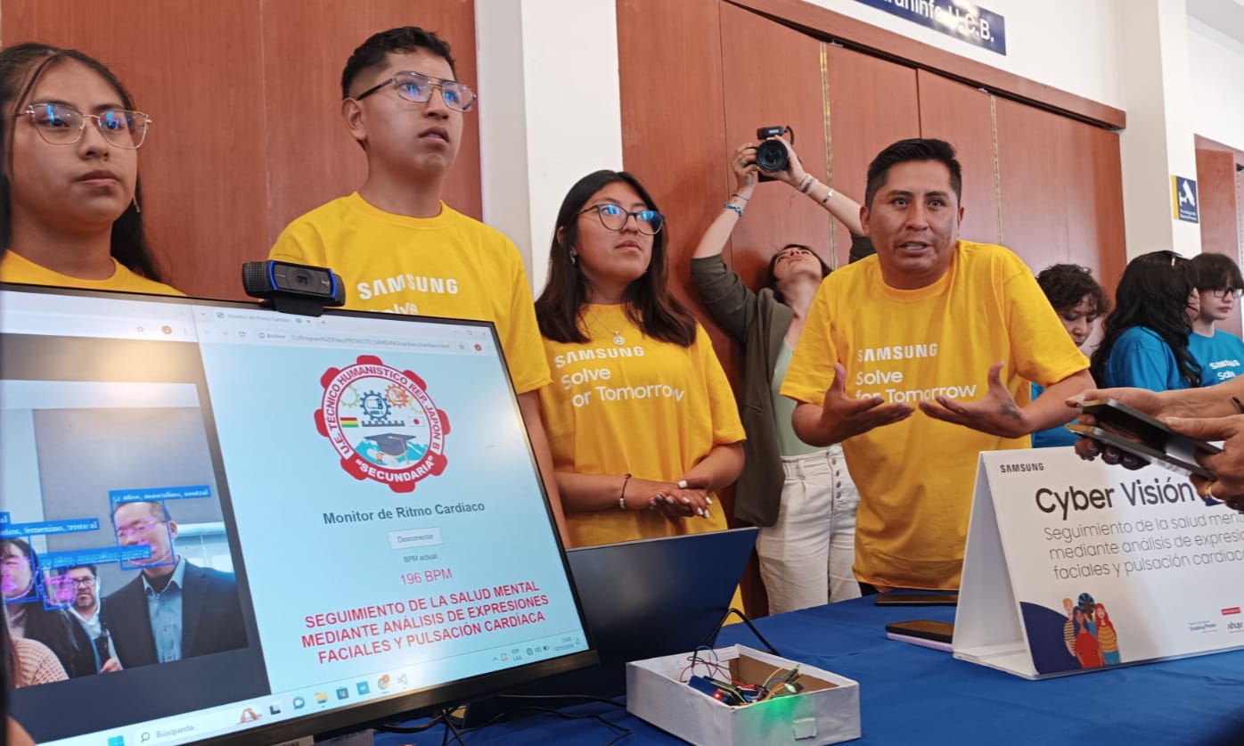 Estos son los 10 proyectos estudiantiles semifinalistas de Solve for Tomorrow Bolivia que pasarán a la votación en línea