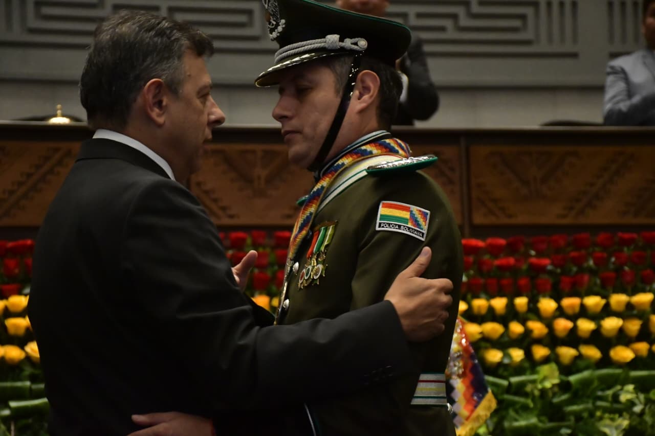 Lara jura como vicepresidente del Estado