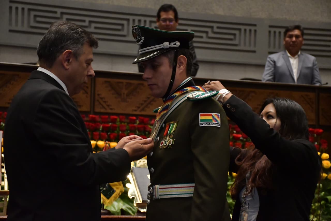 Lara jura como vicepresidente del Estado