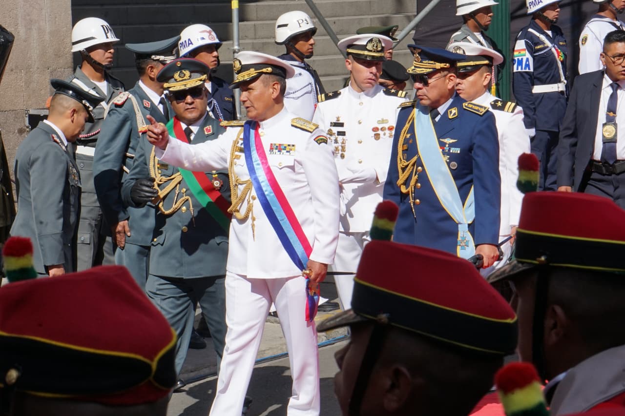 Vea las fotografías de la posesión del presidente Rodrigo Paz y del vicepresidente Edmand Lara