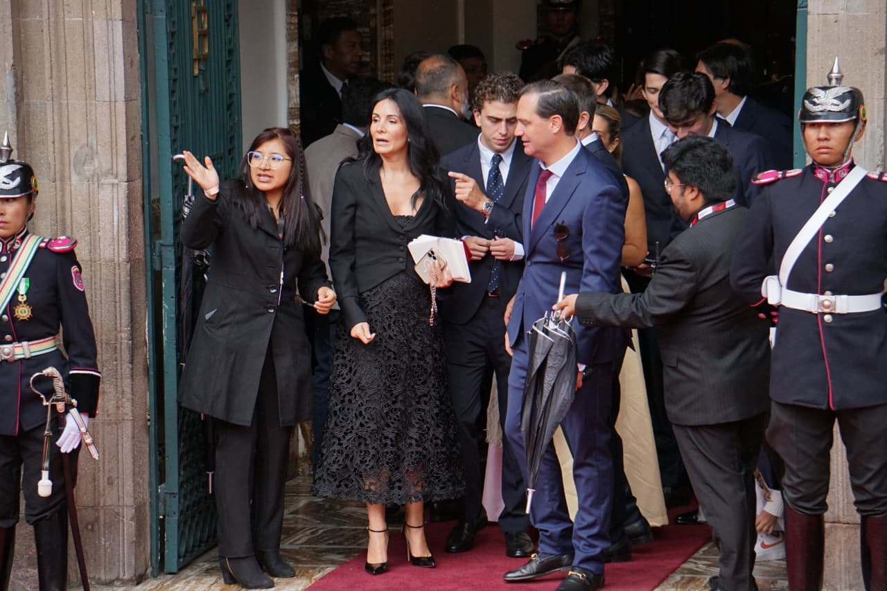 Vea las fotografías de la posesión del presidente Rodrigo Paz y del vicepresidente Edmand Lara