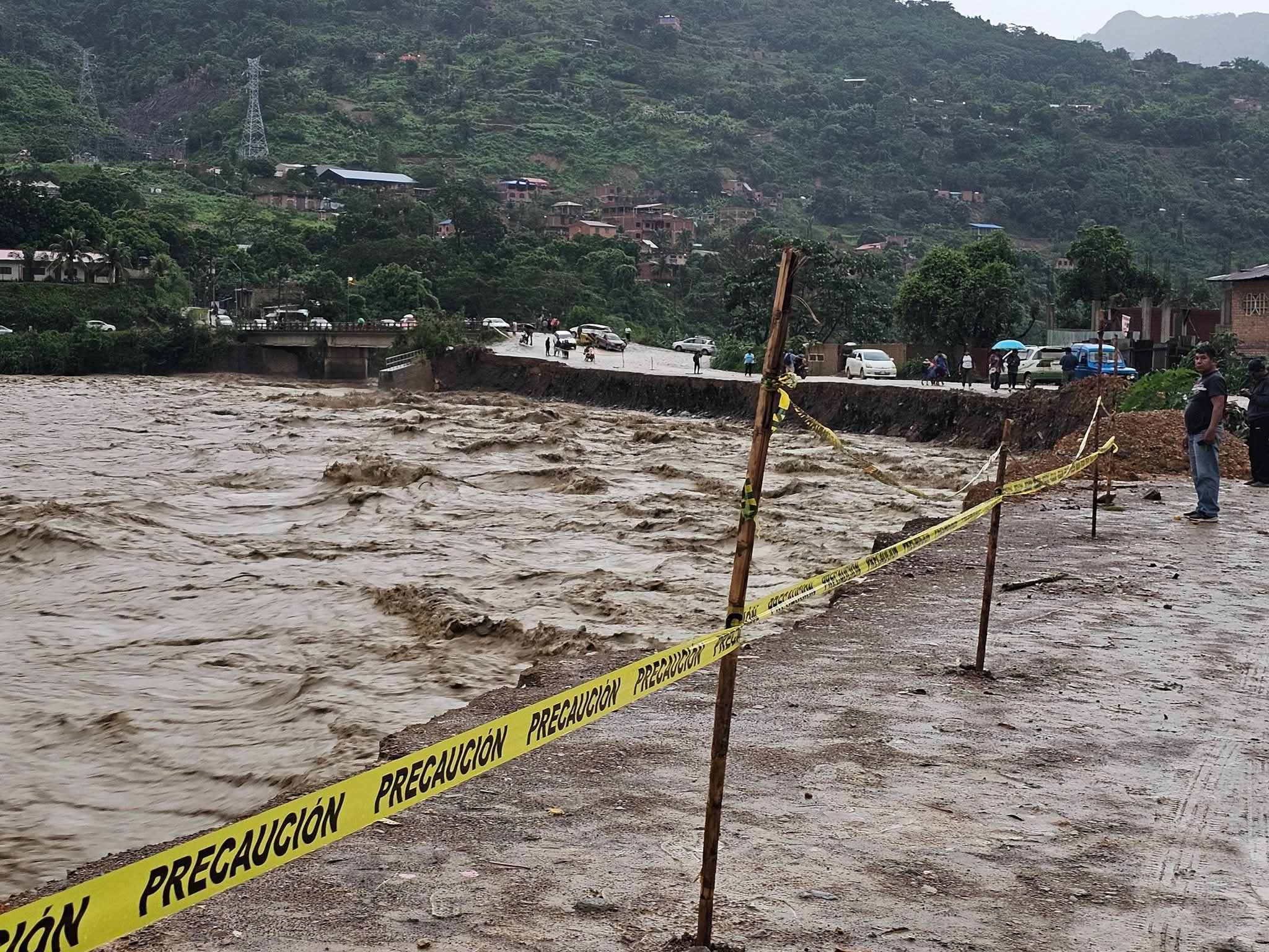 Alcalde de Caranavi pide maquinaria  pesada para tareas preventivas ante riesgo de desborde del río Yara