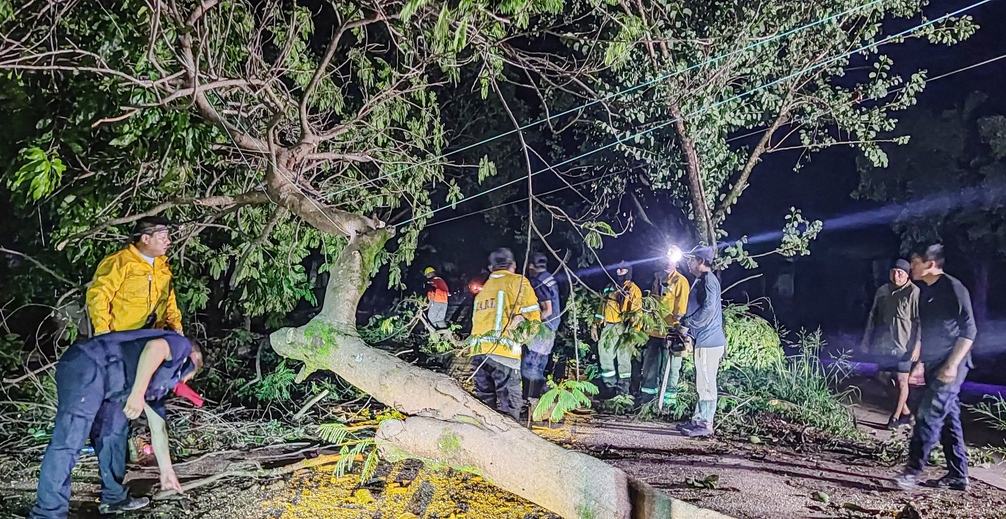 Vientos huracanados y lluvias causan destrozos en Bermejo