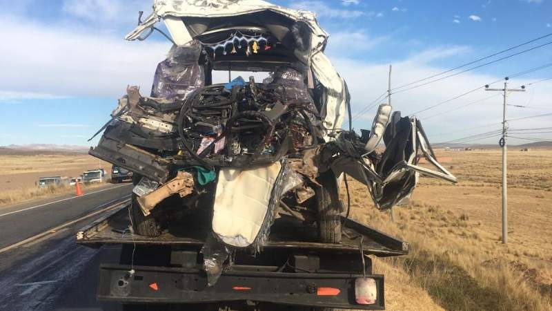 Accidente De Tránsito En La Vía A Desaguadero Deja Nueve Muertos Y Tres ...