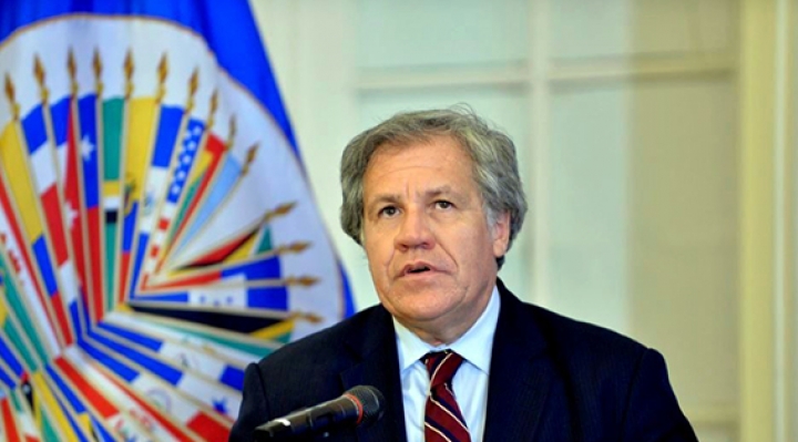 Almagro felicita a Arce y Choquehuanca, y hace un “reconocimiento al pueblo boliviano”