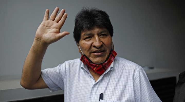 Confirman que Evo Morales retornará al país el 9 de noviembre por carretera