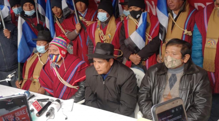 Tres organizaciones sociales afines al MAS dicen que candidatura de Maquera a la alcaldía de El Alto es un tema cerrado