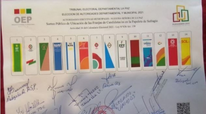 Alianza ASP abre la papeleta electoral para elegir a alcalde de La Paz y cierra Sol.bo