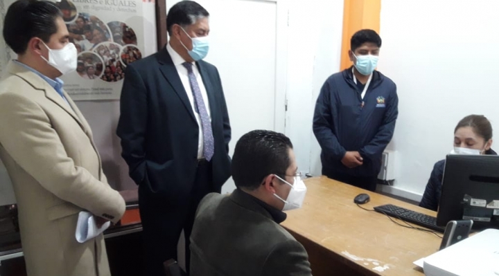 Víctimas de delitos podrán presentar denuncias verbales en la Fiscalía de La Paz