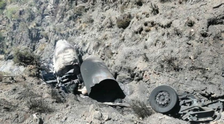 Explosión de camión cisterna con oxígeno medicinal deja dos fallecidos
