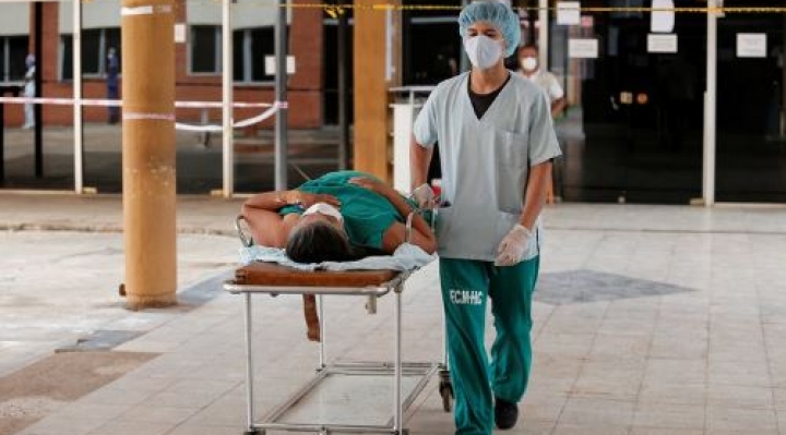 Paraguay registró un triple récord de contagios, hospitalizados y pacientes en cuidados intensivos por Covid