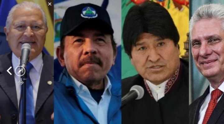 A investidura de Maduro asisten presidentes de Bolivia, Nicaragua, Cuba, El Salvador y Osetia del Sur